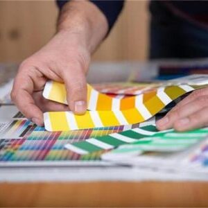 Color matching, printing on custom packaging