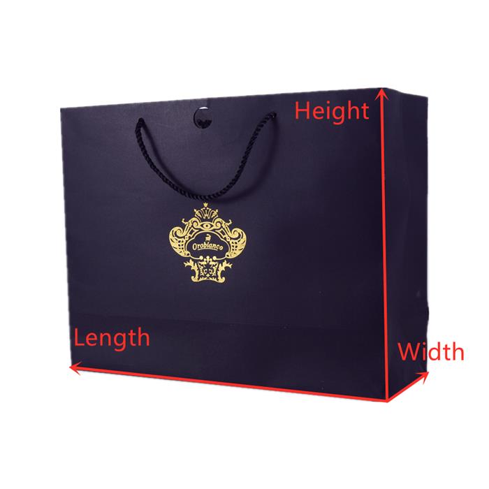 custom bag size of custom packaging