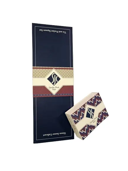lid and base box with paper Sleeve