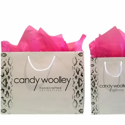 paper bags with tissue paper