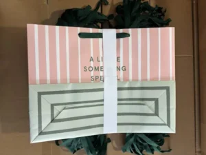 custom gift bag packed by Paper Bandages from APP packing-method-of-custom-packaging