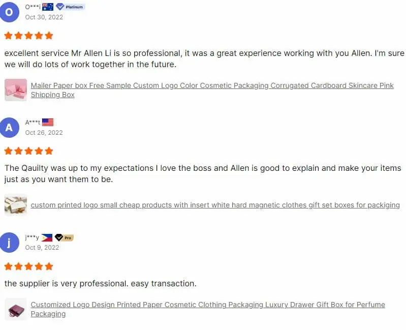 good feedback Allen