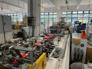 Automatic bags production machine