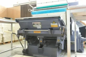 Hot stamping machine from APP custom packaging factory