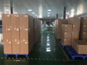 Production line of boxes
