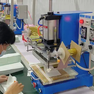 Small hand hot stamping machine