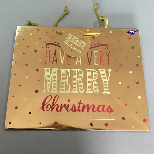Gift bags with tags
