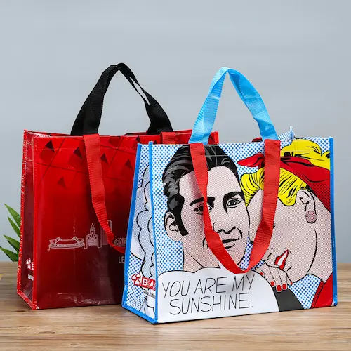 Custom paper & non-woven bags - Allen Paper Products