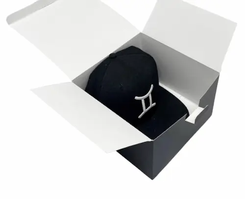 custon hat packaging